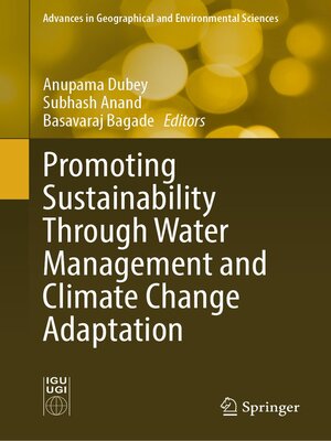 cover image of Promoting Sustainability Through Water Management and Climate Change Adaptation